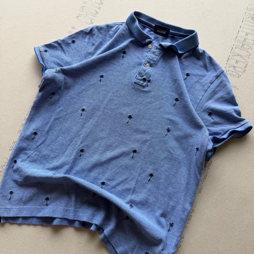 Y2K Nantucket Style Polo Shirt